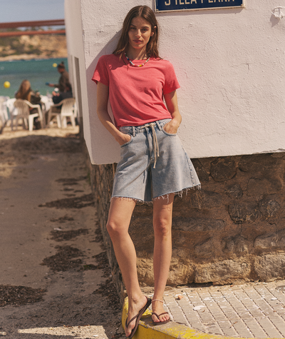 Rosalie Denim Bermuda Short