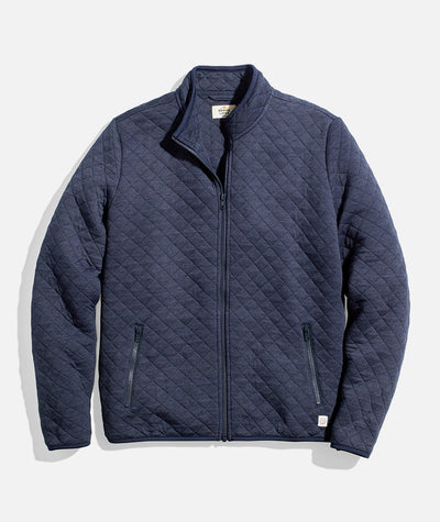 Men's Corbet Full Zip Jacket in Navy