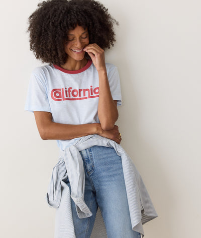 Graphic Cropped Tee