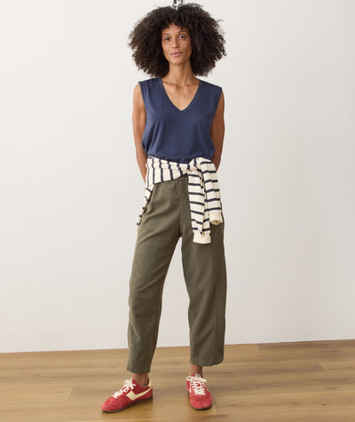 Pima Tissue V-Neck Tank