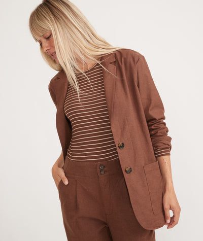 Flora Hemp Blazer