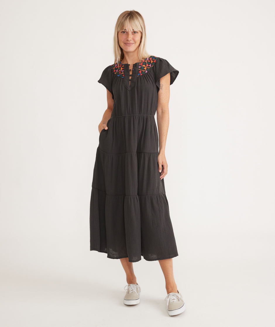 Leticia Embroidered Dress
