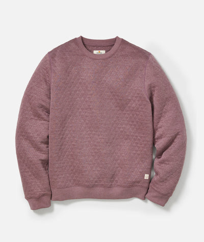 Corbet Quilted Crewneck