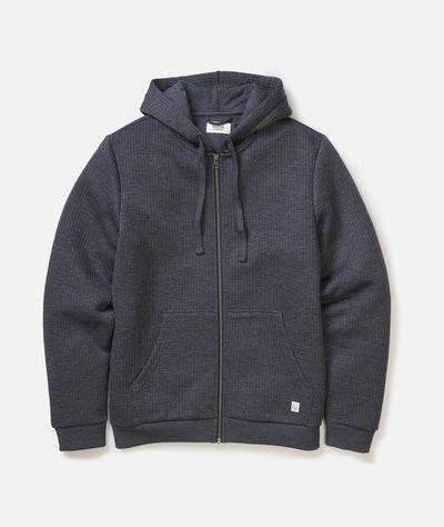 Corbet Quilted Zip Hoodie