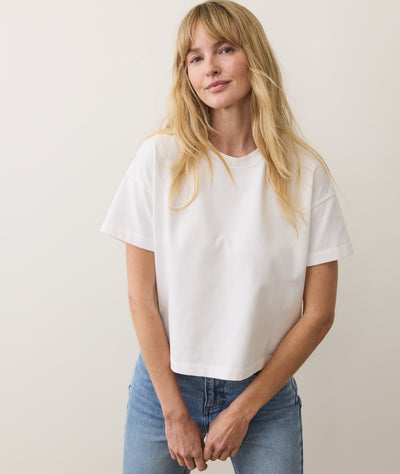 Luxe Sueded Tee