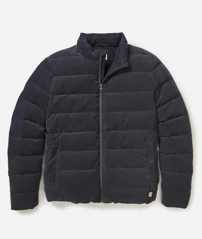 Palisades Cord Puffer Jacket