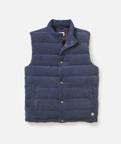Palisades Cord Puffer Vest