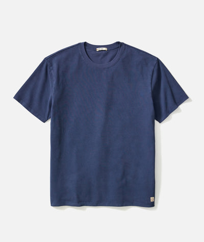 Men's Luxe 250 Tee in Mood Indigo