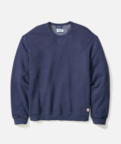 Men's Cloud 9 Fleece Relaxed Crewneck in Mood Indigo