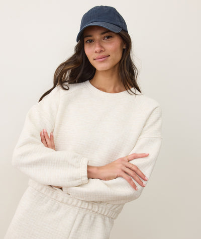 Corbet Quilted Crewneck