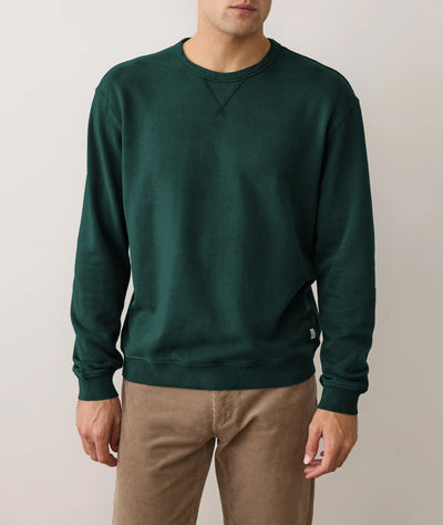 Men's Cloud 9 Fleece Relaxed Crewneck in Rainforest