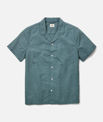 Zane Eyelet Resort Shirt