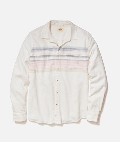 Stretch Selvage Long Sleeve Shirt