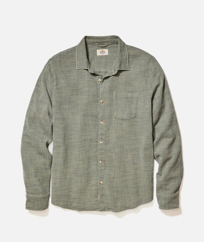 Stretch Selvage Long Sleeve Shirt