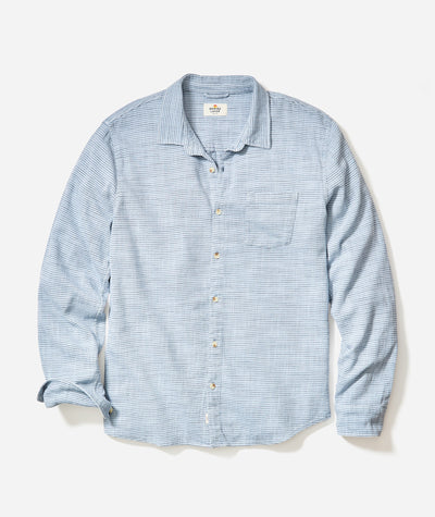 Stretch Selvage Long Sleeve Shirt