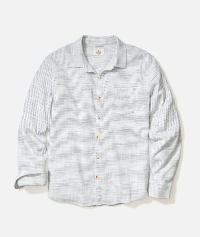 Stretch Selvage Long Sleeve Shirt