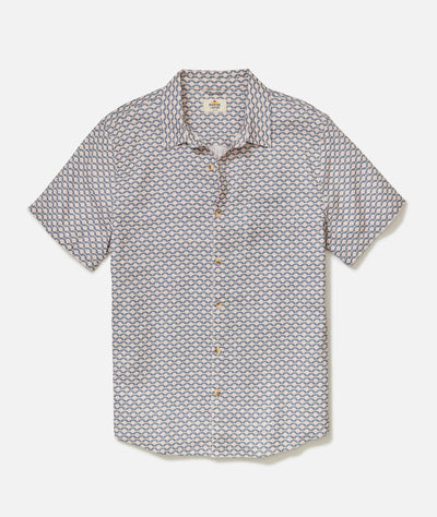 Stretch Selvage Short Sleeve Shirt