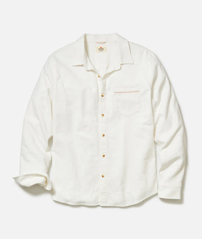 Stretch Selvage Long Sleeve Shirt