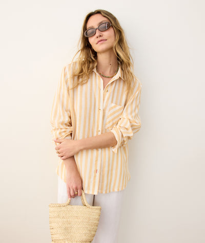 Jane Relaxed Linen Shirt