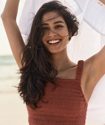 Lila Double Cloth Tank