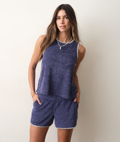 Beach Terry Shell Tank
