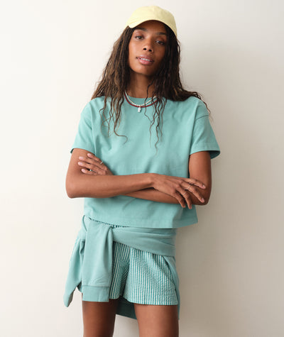 Luxe Sueded Tee