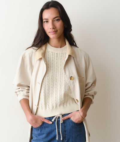 Mina Pointelle Sweater Tank