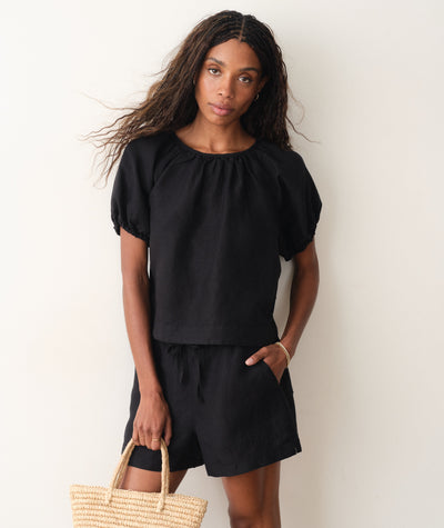 Rosa Linen Top