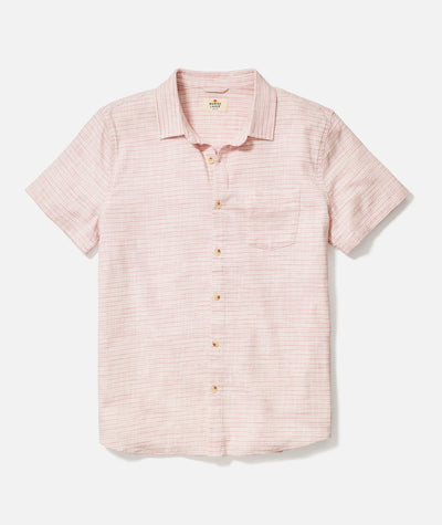 Stretch Selvage Short Sleeve Shirt