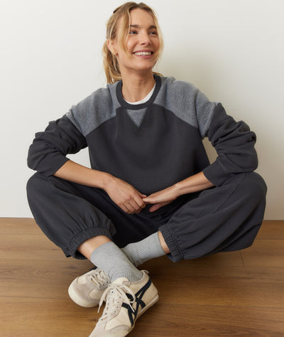 Cloud 9 Fleece Crop Sweatshirt