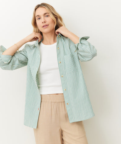 Jane Relaxed Shirt in Cali Poplin