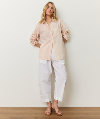 Kyra Poplin Barrel Pant
