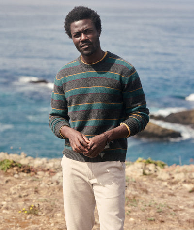 Coastal Merino Crewneck Sweater