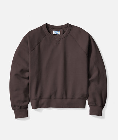 Women's Cloud 9 Fleece Sweatshirt in Coffee