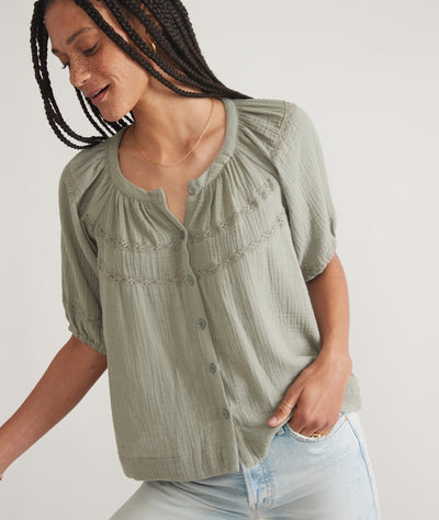 Wren Puff Sleeve Top