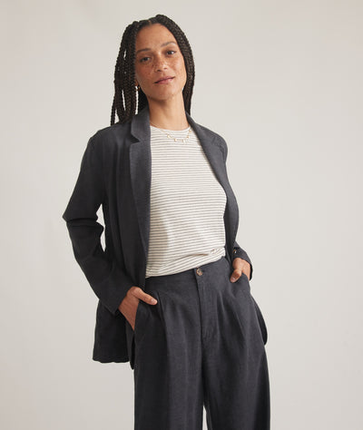 Flora Hemp Blazer