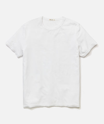 Men's Signature Crew in White