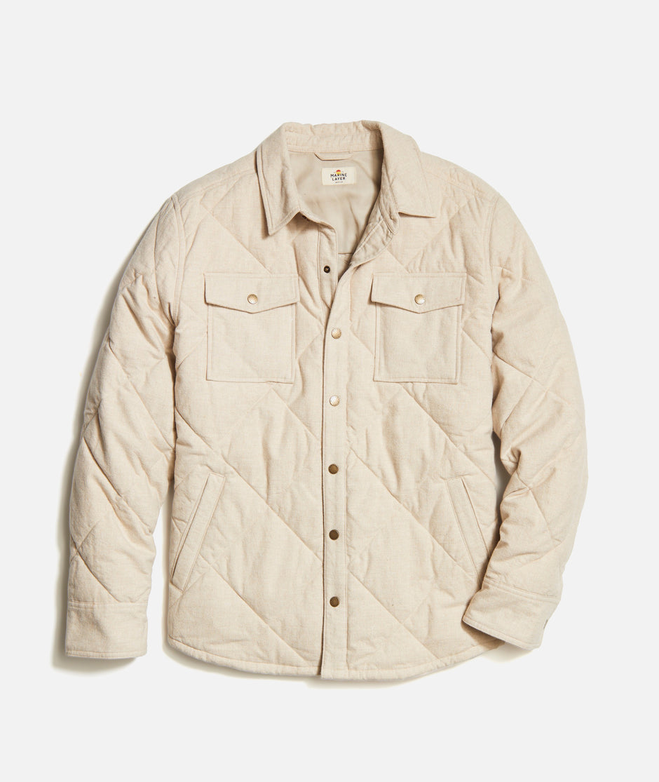 Olin Quilted Overshirt