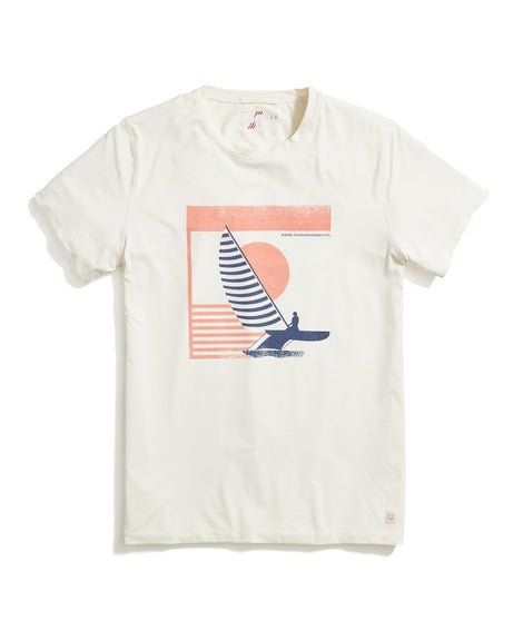 Re-Spun Sport Crew Graphic Tee