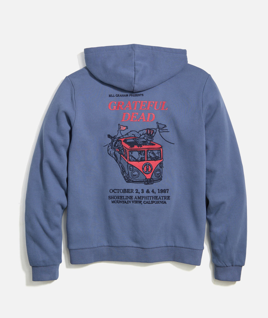 Grateful Dead Shoreline Amphitheatre Unisex Hoodie