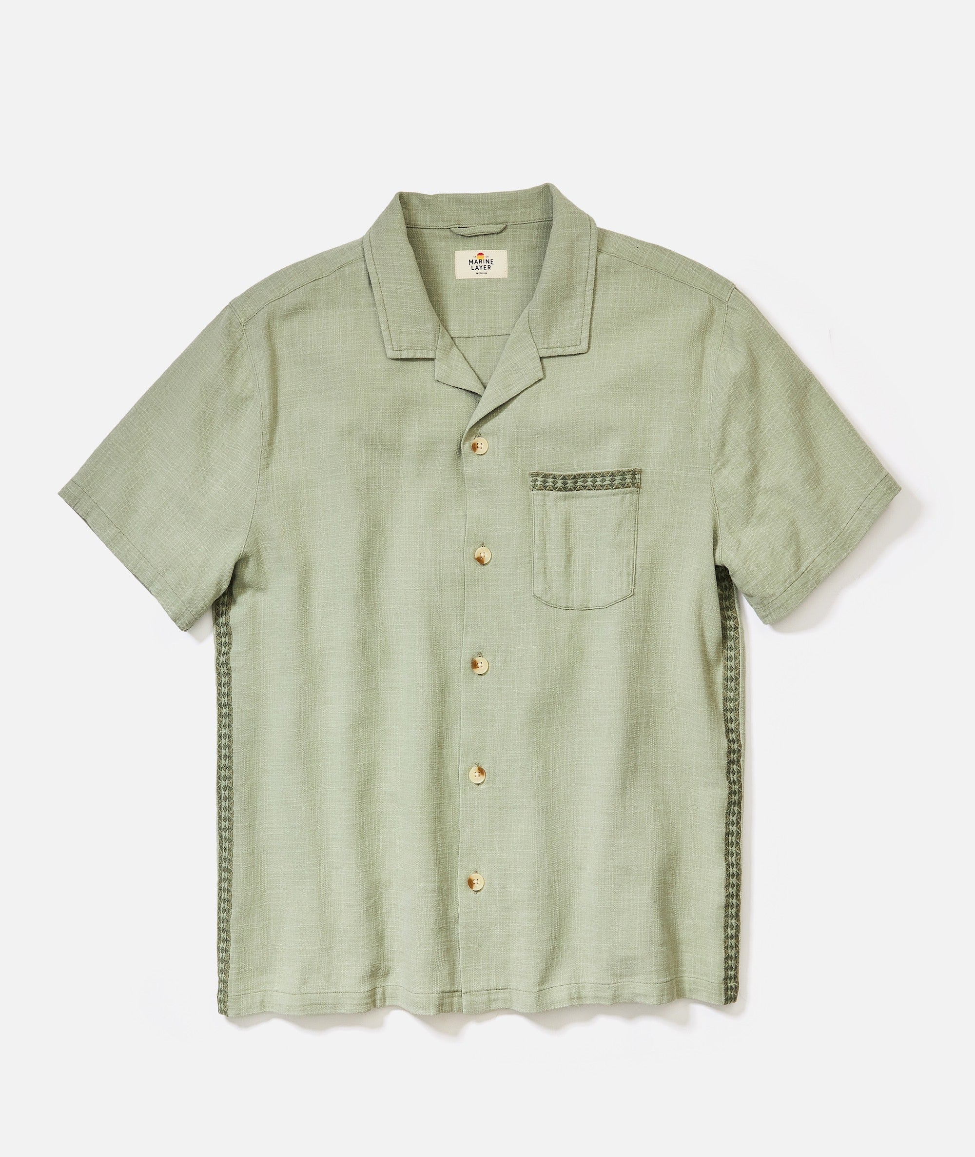 Stretch Selvage Embroidered Resort Shirt Marine Layer stretch-selvage-embroidered-resort-shirt-marine-layer