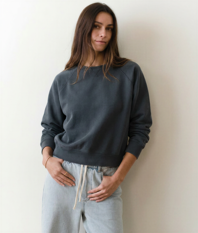 Women's Cloud 9 Fleece Sweatshirt in Black