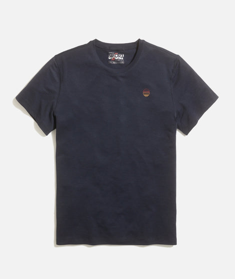 Air Crew Tee in Sky Captain