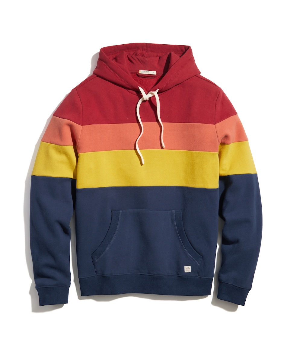 Custom Cut & Sew Colorblock Hoodie