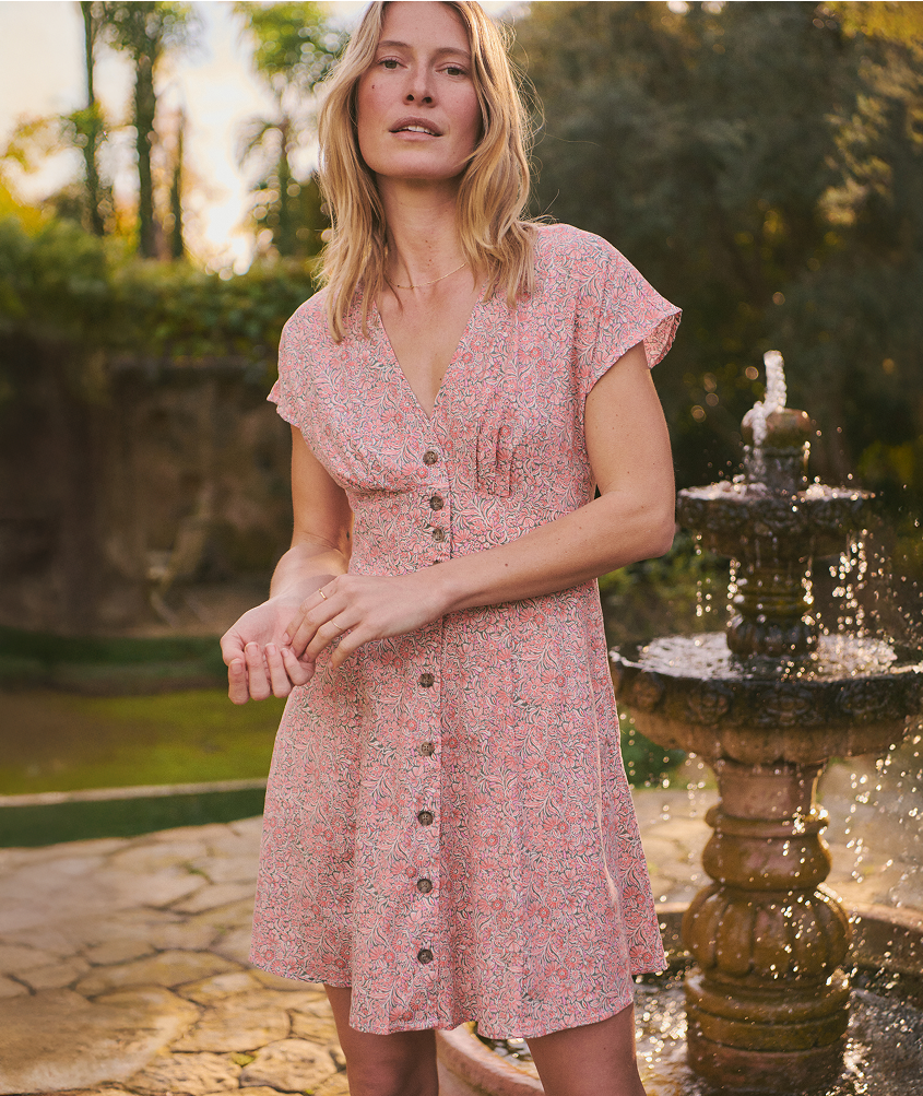 Camila Mini Dress Marine Layer Camila Mini Dress Marine Layer