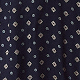 Navy Foulard Print