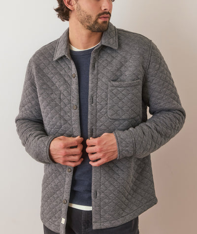 Custom Cut & Sew Corbet Quilted Overshirt