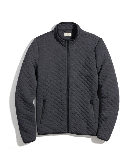 Corbet Full Zip Jacket in Charcoal