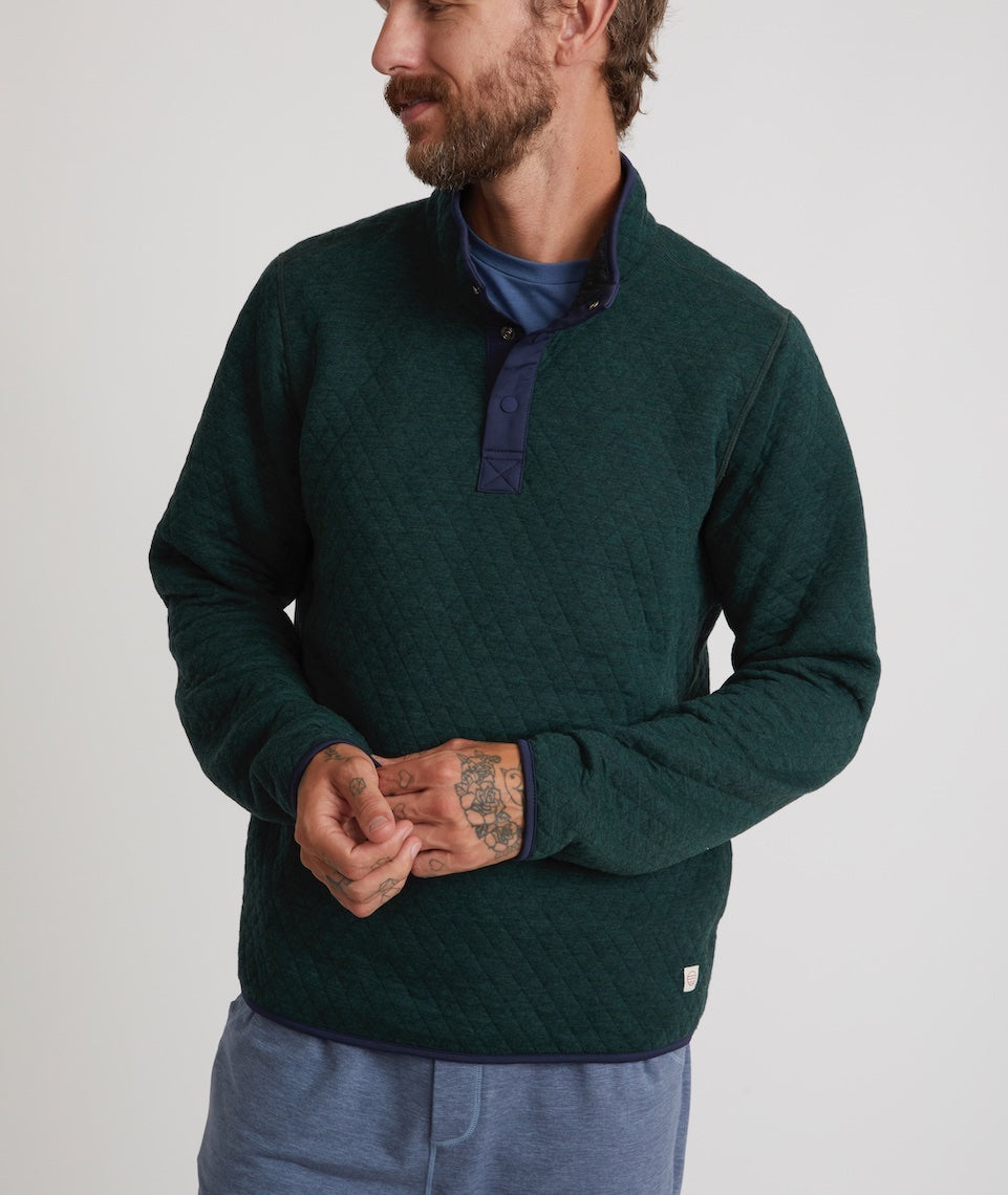 Custom Cut & Sew Reversible Corbet Pullover