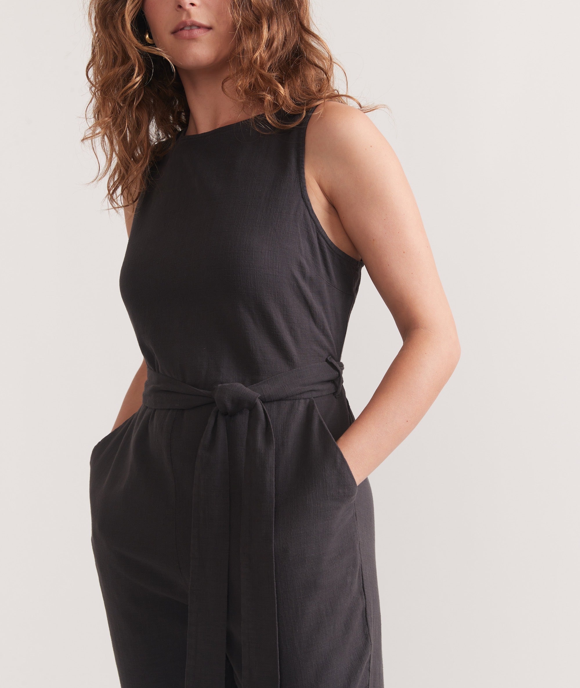 Eloise Belted Jumpsuit – Marine Layer